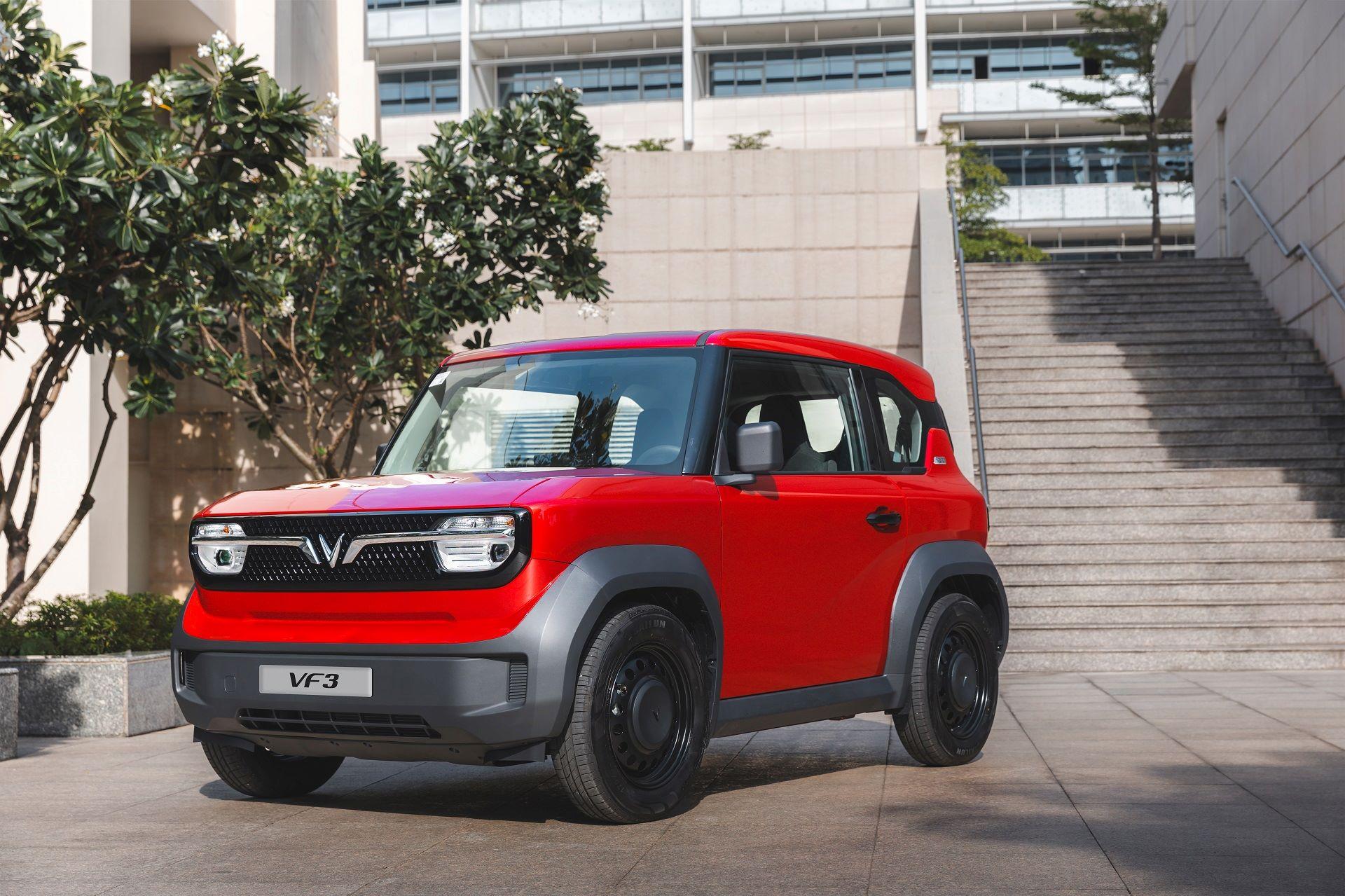 Ngoại thất VinFast VF3 2026 thiết kế SUV mini cá tính