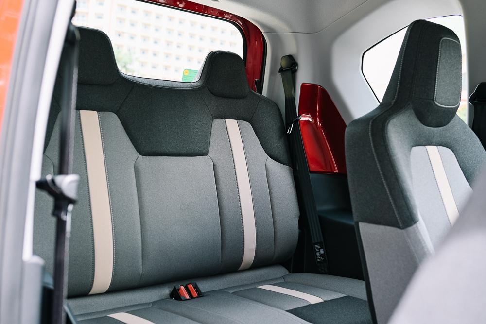 Nội thất hàng sau của xe VinFast VF 3