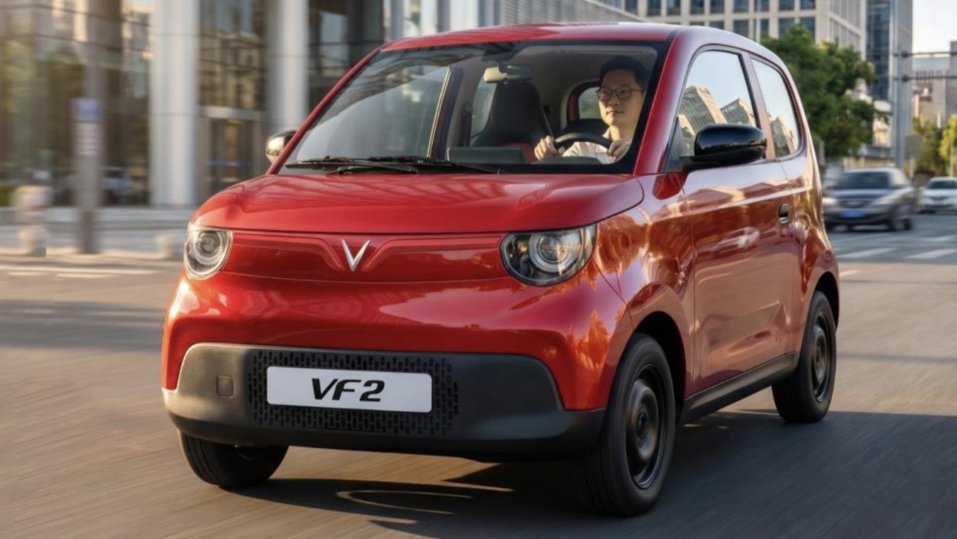 VinFast VF 2 màu đỏ
